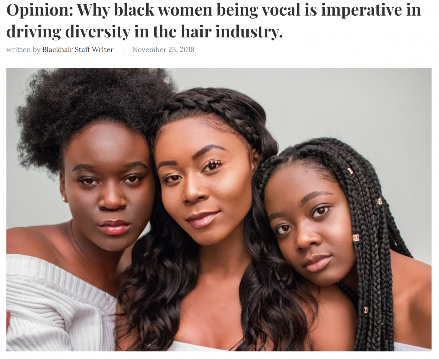 FireShot Capture 106 - Opinion_ Why black women being vocal is imperative in driving diversi_ - blackhairmagazine.co.uk